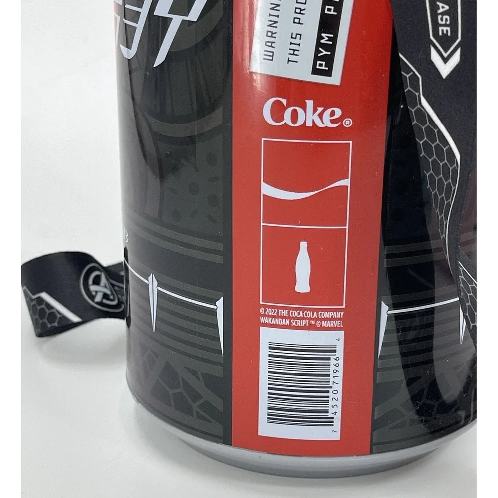 Disney‎ Parks - Avengers Campus Black Panther Coca Cola Oversized Can New